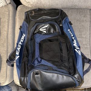 Easton baseball bag black/blue